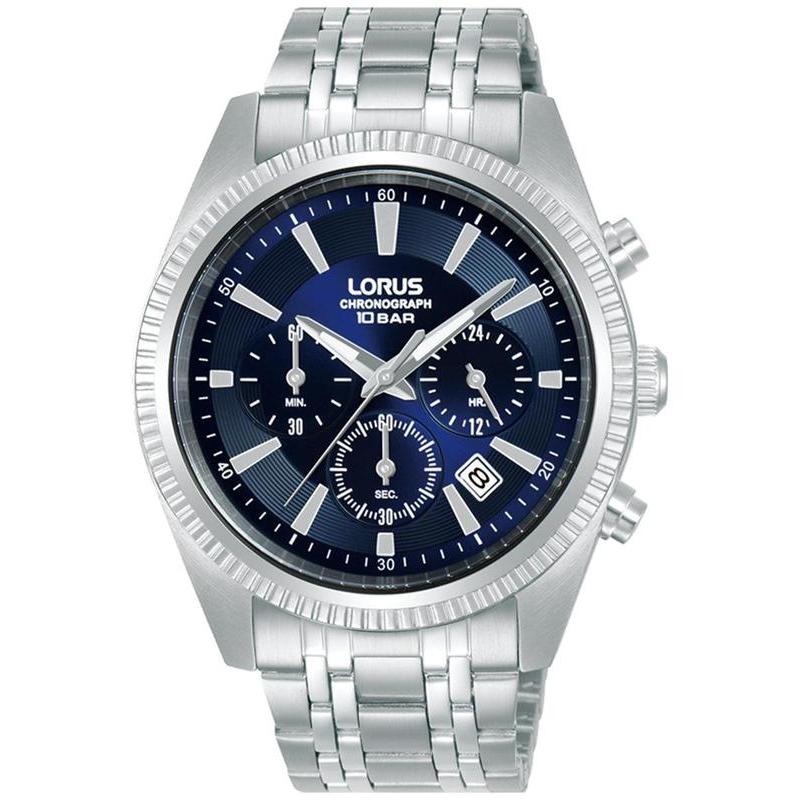 Lorus Chronograph Blue Dial Watch