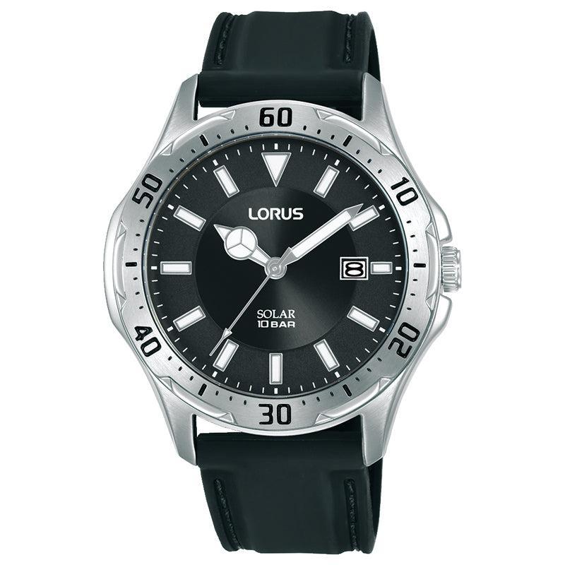 Lorus Gents Black Dial Analog Watch