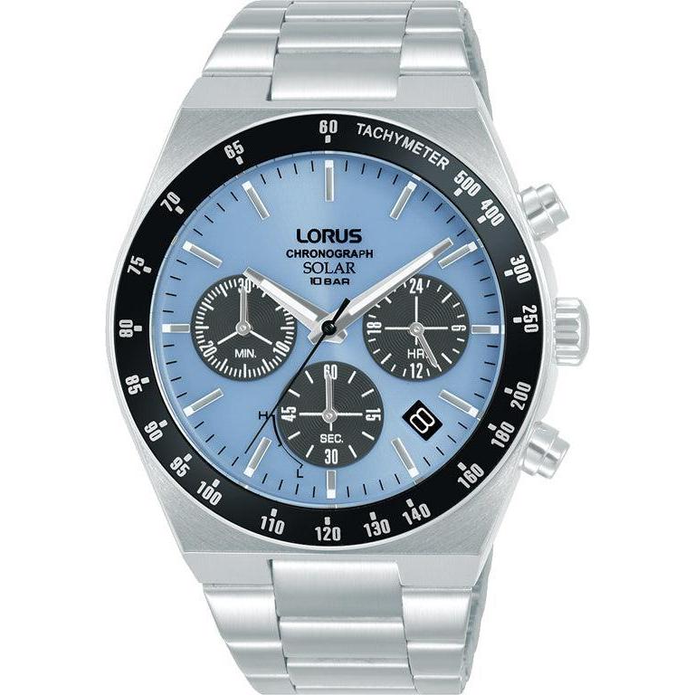 Lorus Gents Sport Light Blue Dial Multifunction Watch