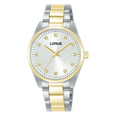 Lorus Ladies 2-Tone Silver Dial Watch