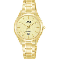 Lorus Ladies Gold PVD Silver Dial Watch