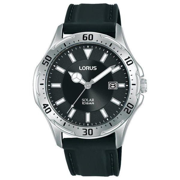 Lorus Gents Black Dial Analog Watch