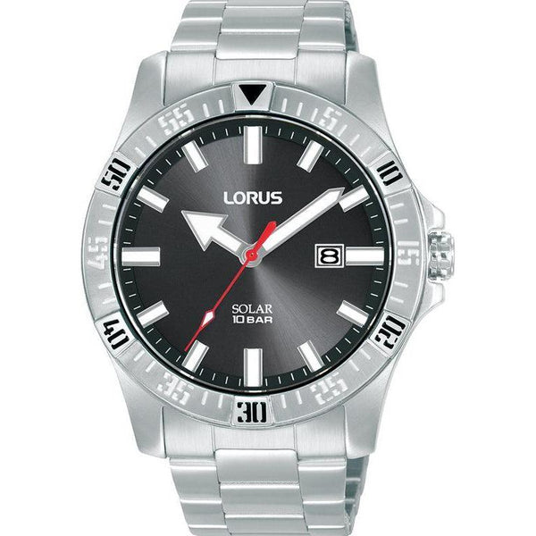 Lorus Gents Sport Black Dial 3-Hands Watch