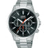 Lorus Gents Sport Black Dial Multifunction Watch