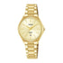 Lorus Ladies Gold 3-Hands Watch