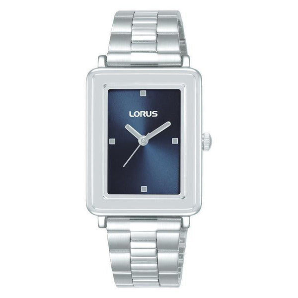 Lorus Ladies Rectangle Blue Dial Watch