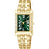 Lorus Ladies Rectangle Green Dial Watch