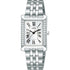 Lorus Ladies Rectangle White Dial Watch