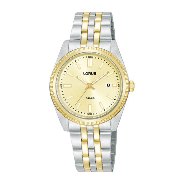 Lorus Ladies Two-Tone 3-Hands Watch