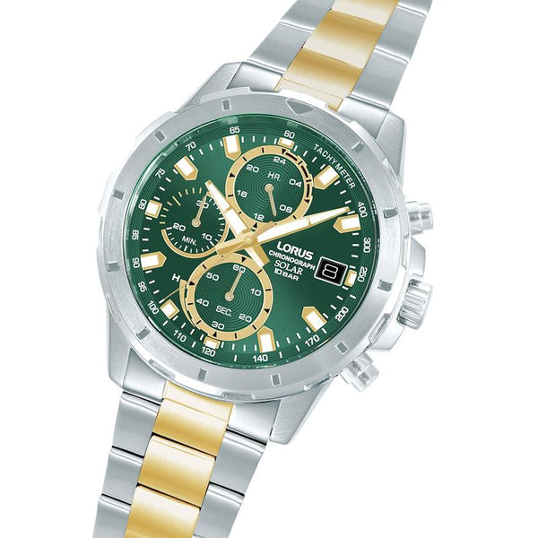 Lorus Sports Solar Chronograph Watch