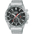 Lorus Gents Silver Chronograph Solar Watch